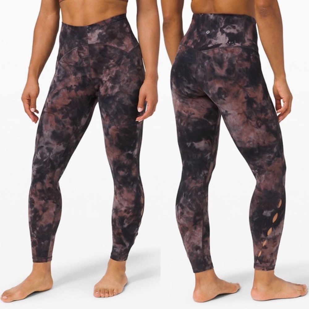 lululemon athletica Lululemon Unlimit High Rise 25”Keyhole Leggings Sz 6